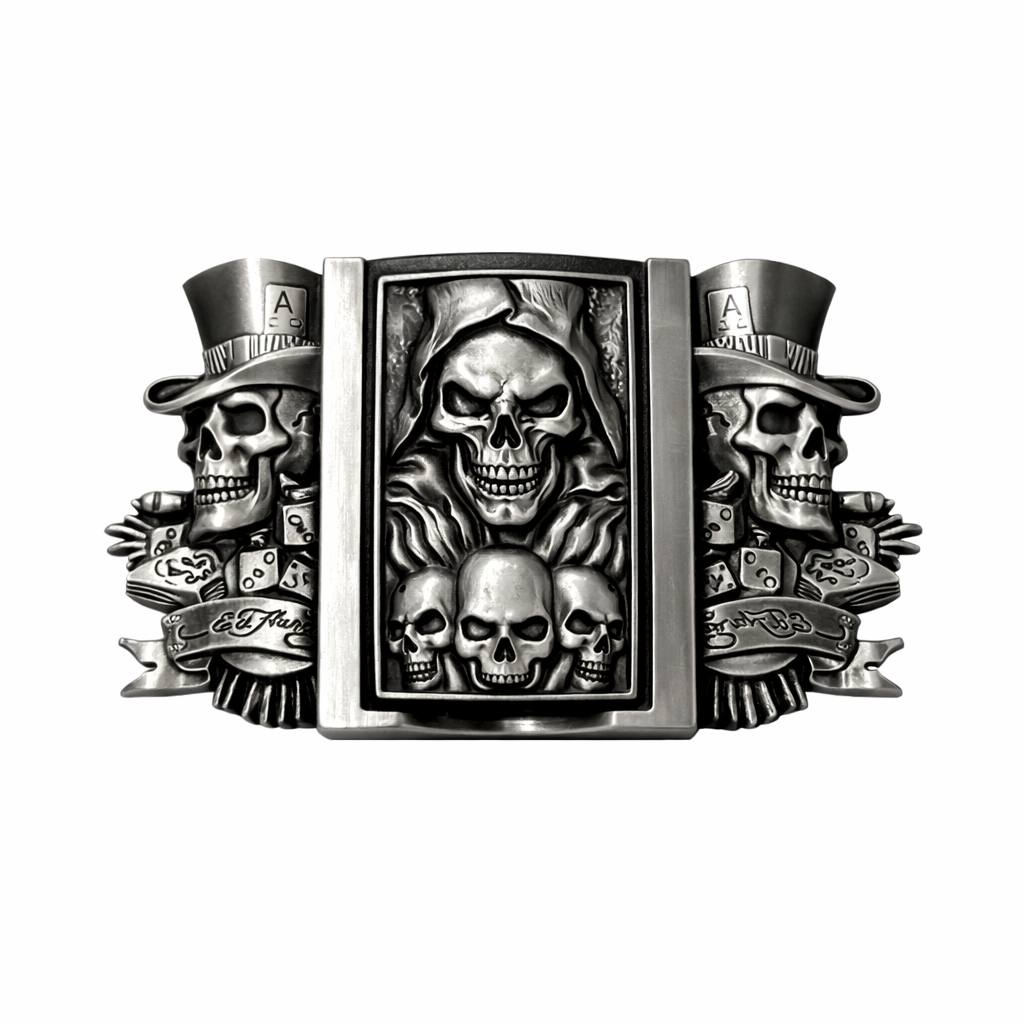 Chrome Reaper Lighter Belts