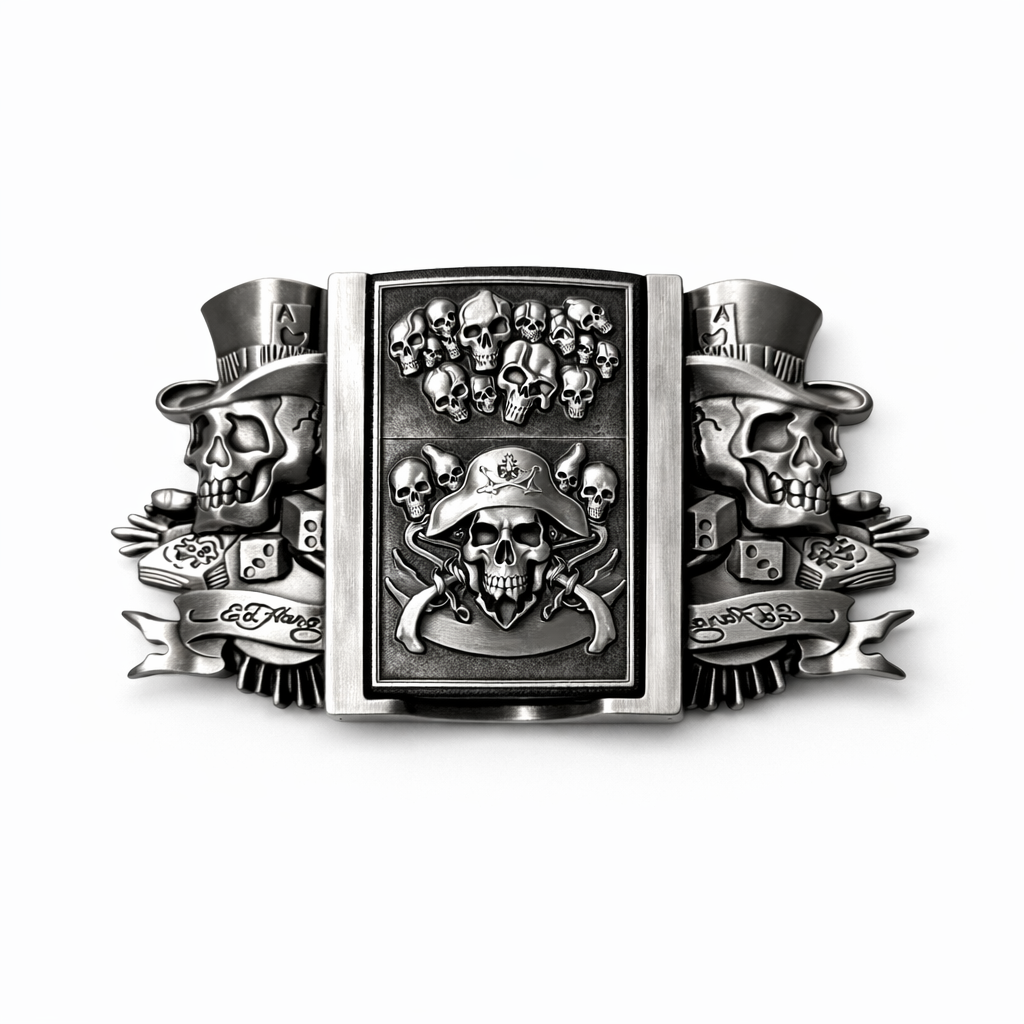 Skull Captain Lighter Belts