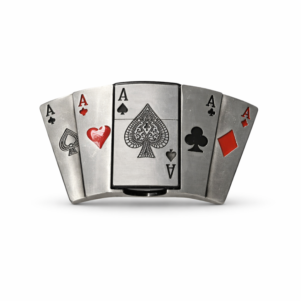 Royal Flush Lighter Belt