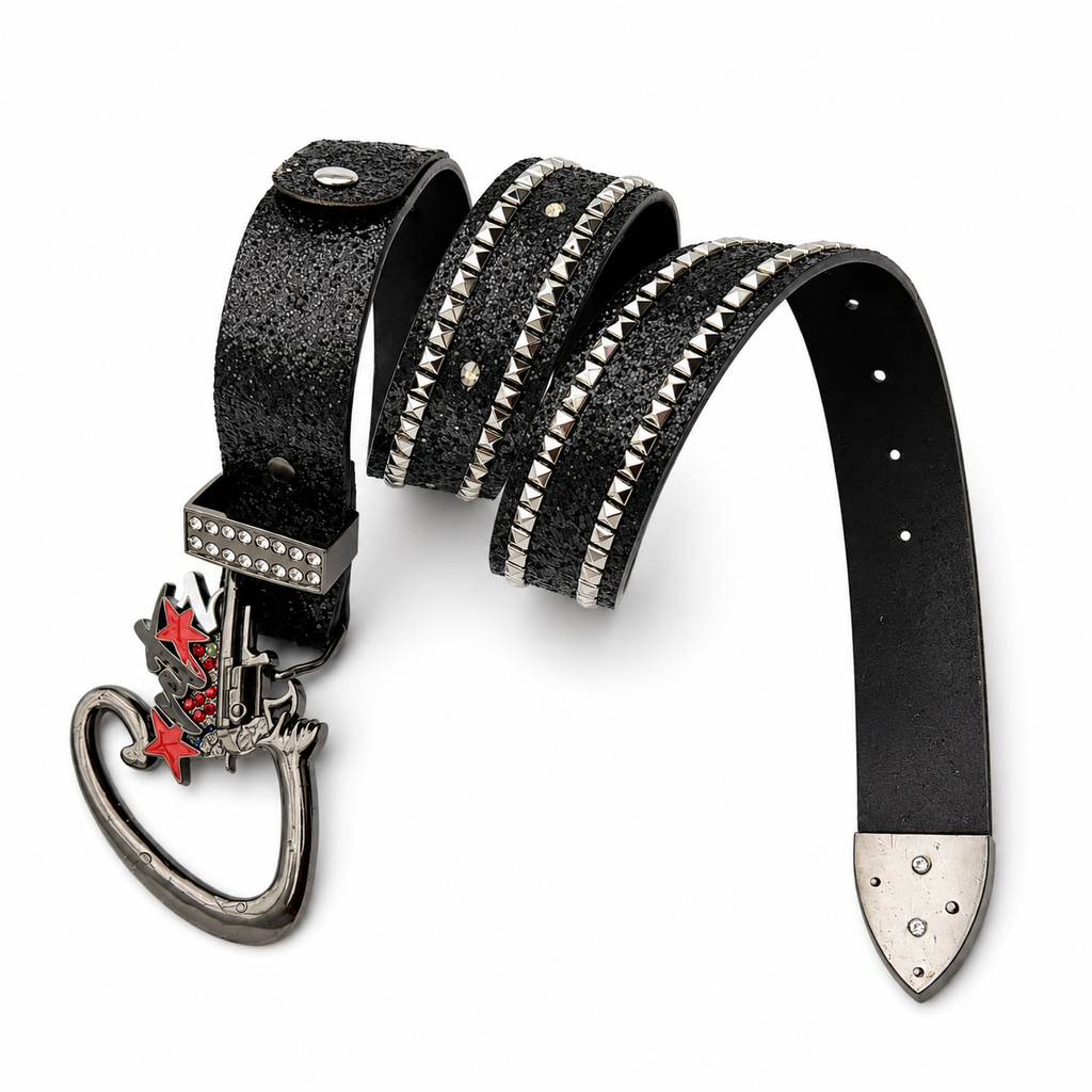 Six-Shooter LED Studded Belt