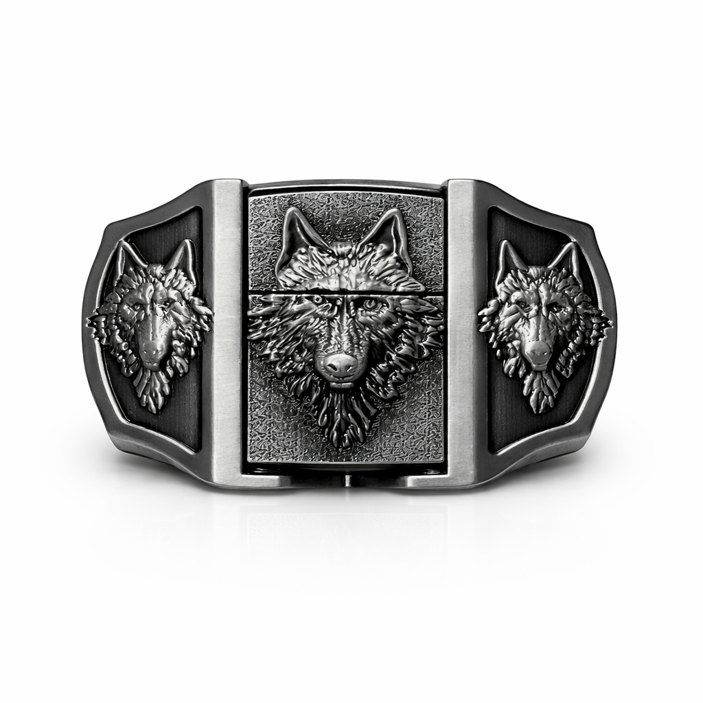 Lone Wolf Lighter Belt
