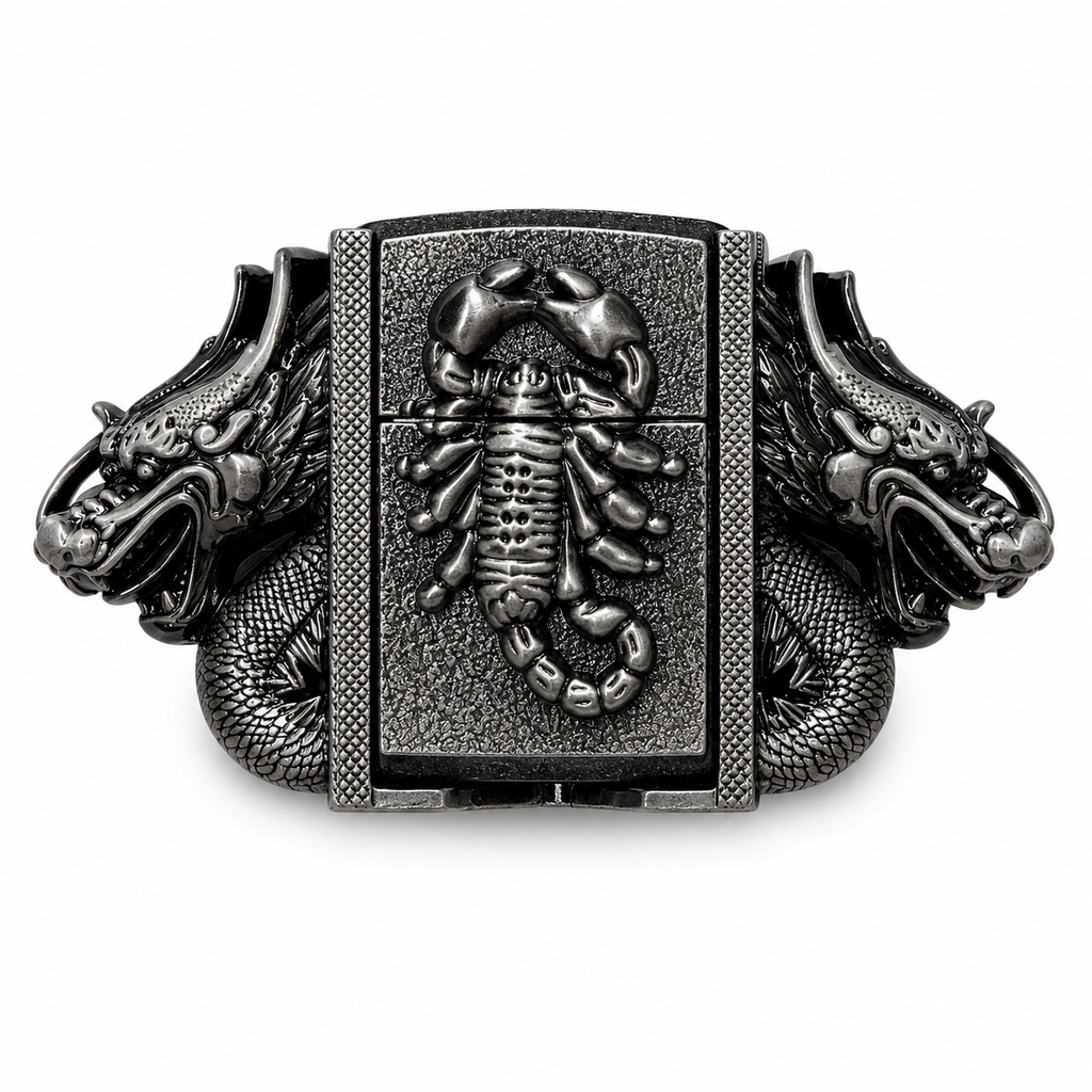 Dragons & Scorpians Lighter Belt