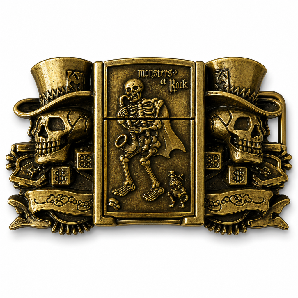 Monster Of Rock Pirate Edition Lighter Belt