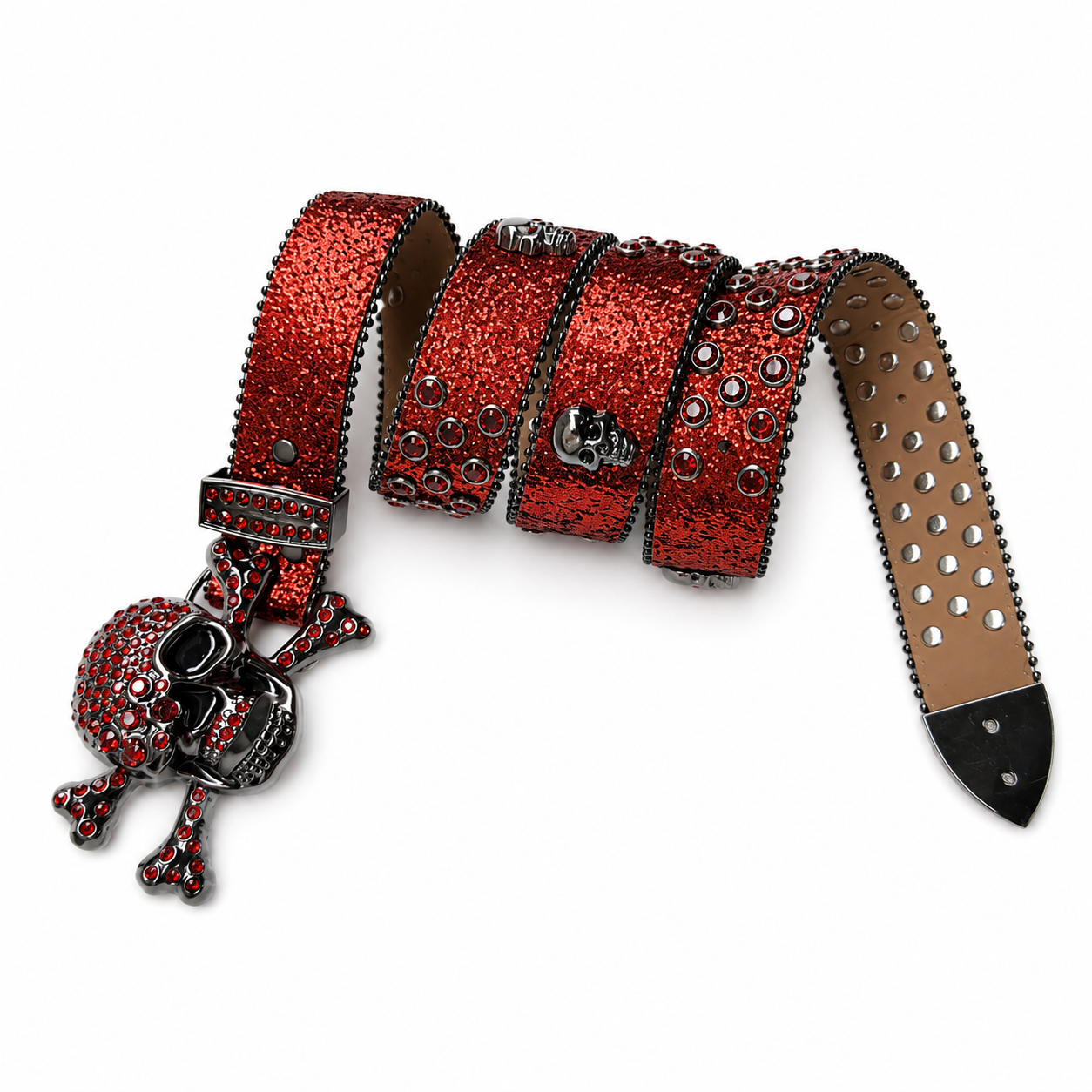 Bloodstone Skull Belt