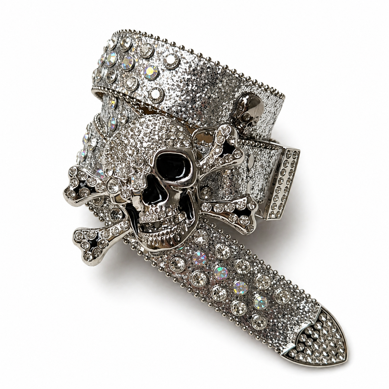 Bling Skull Belt