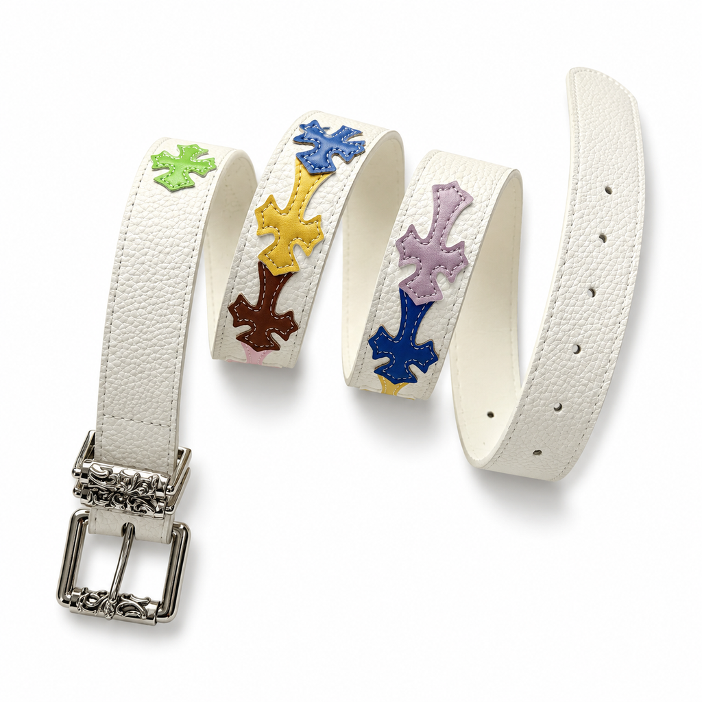 Holy Chrome Belt (White)