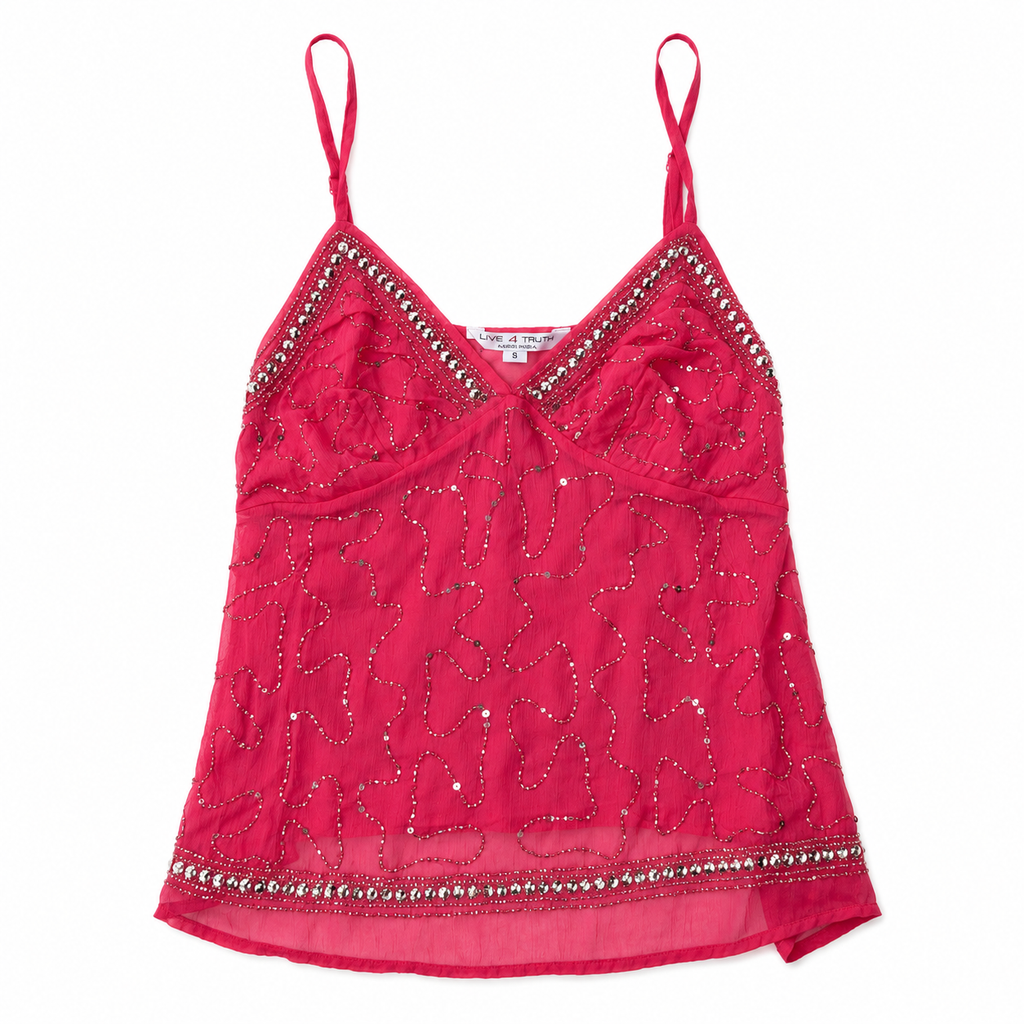 Gulabi Beaded Cami