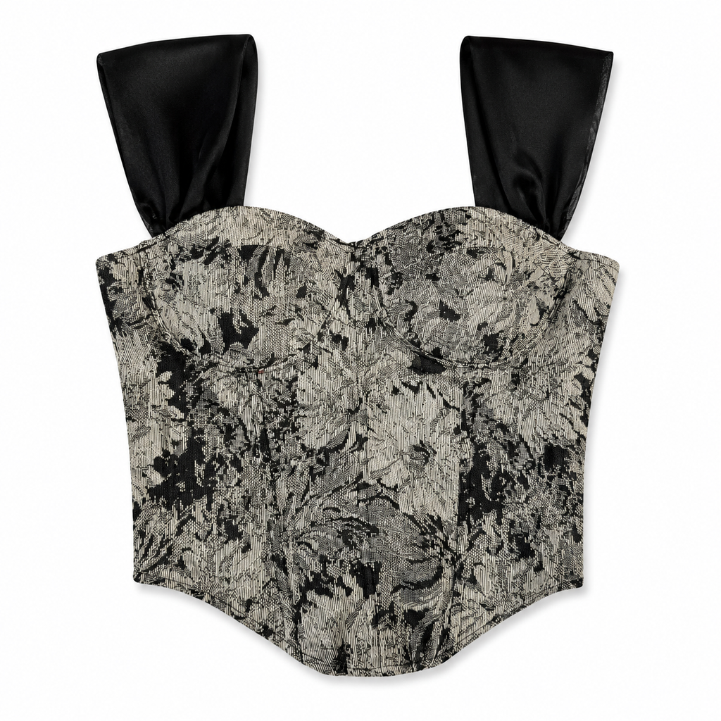 Raven Bloom Corset