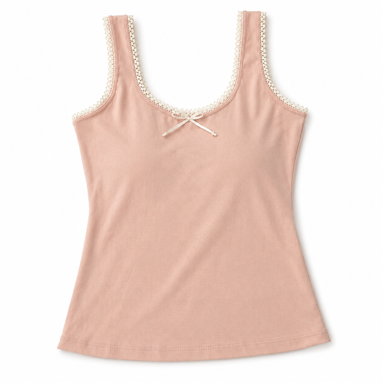 Blush Bow Top