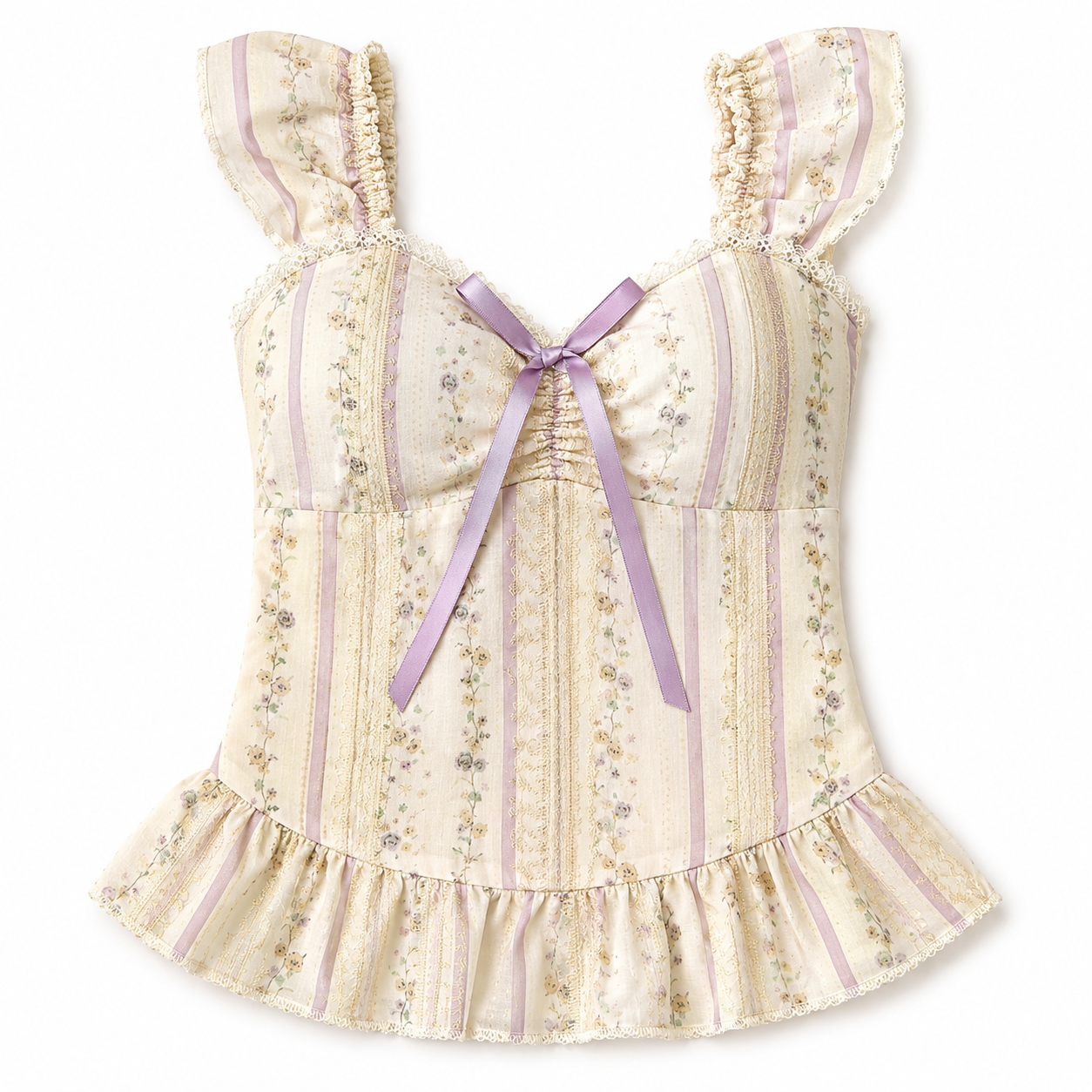 Lavender Lace Top