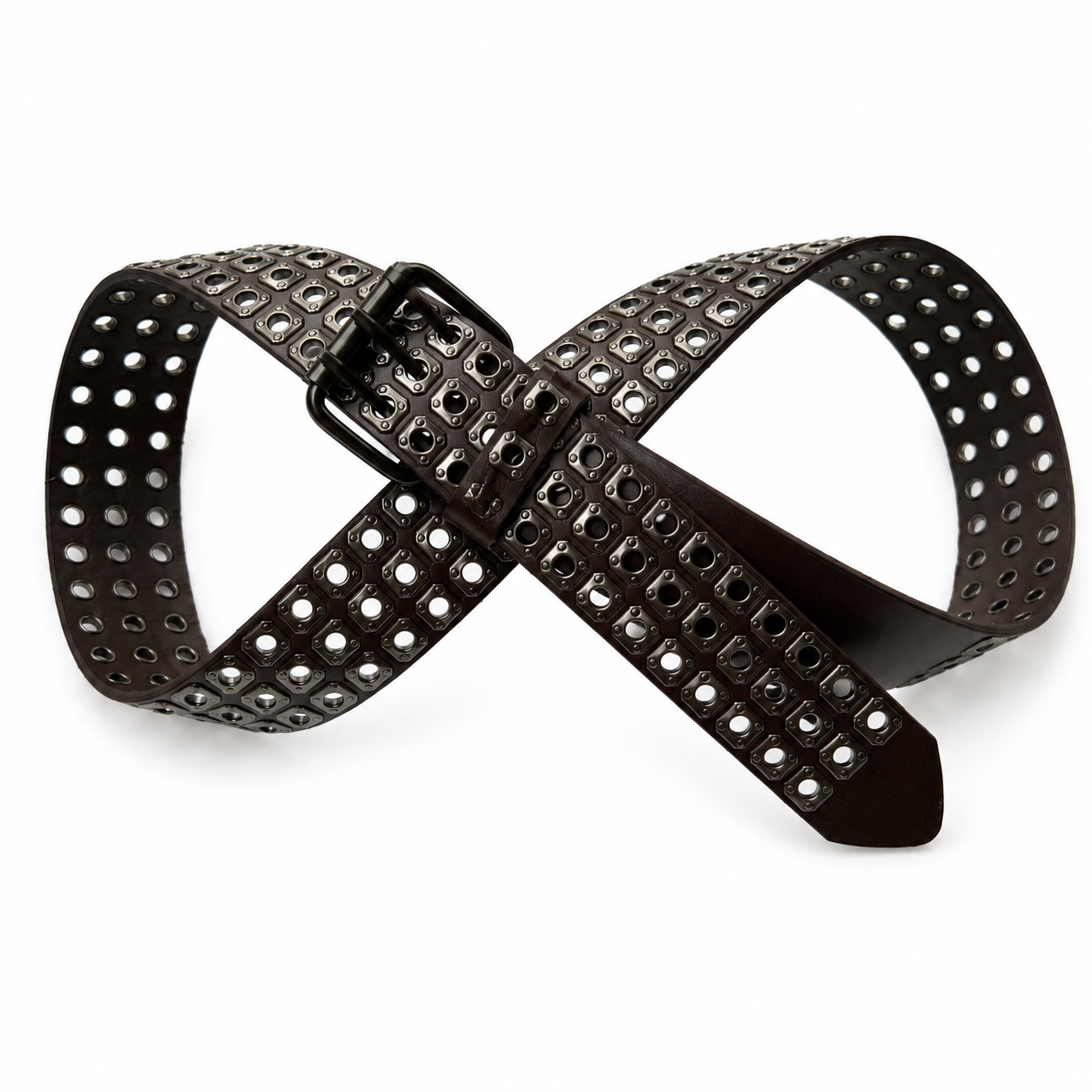 Noir Rivet Belt