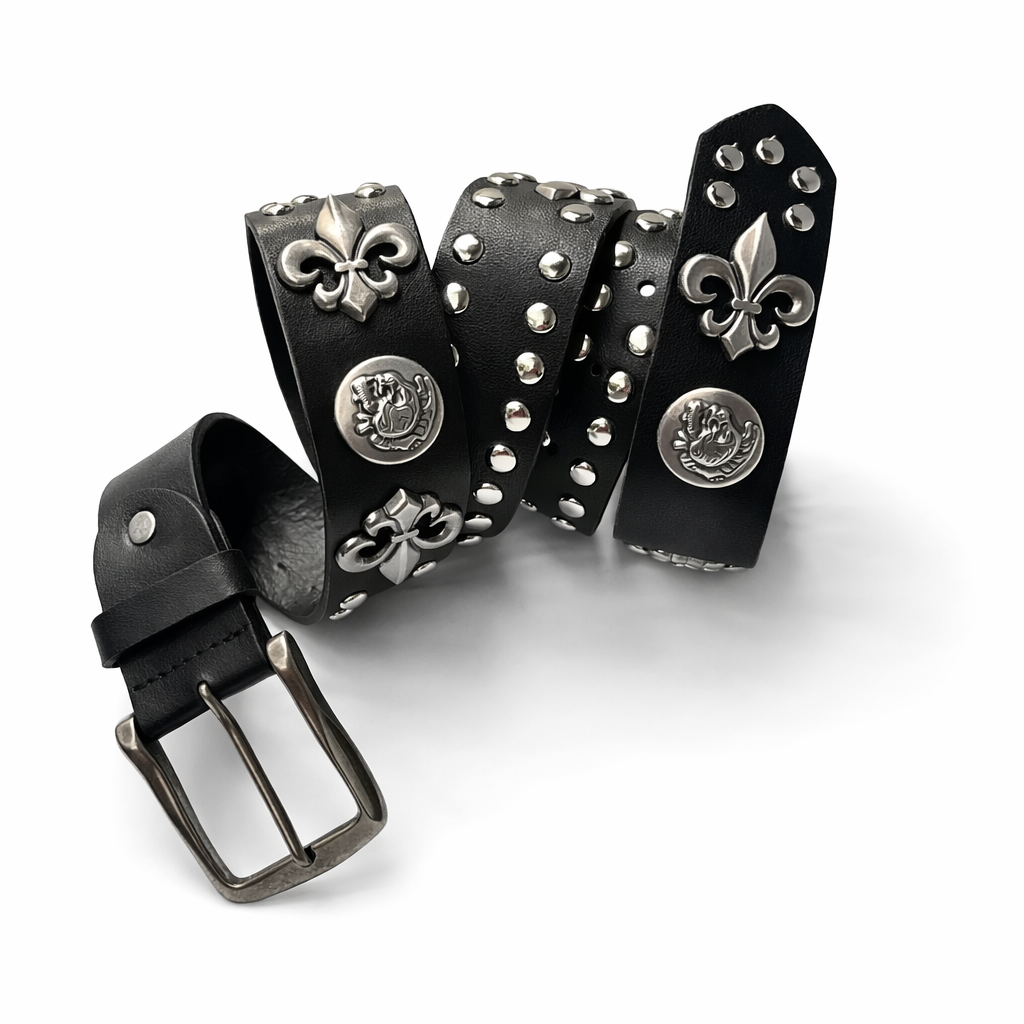 Chrome Syndicate Belt - Noir