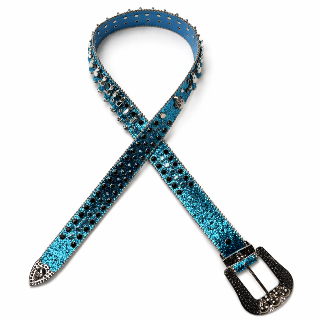 Blue Sapphire Bullet Belt