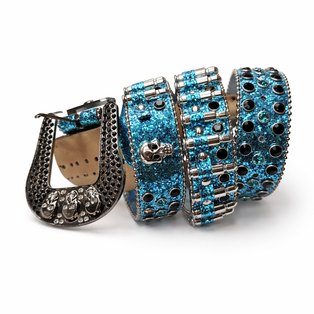 Blue Sapphire Bullet Belt