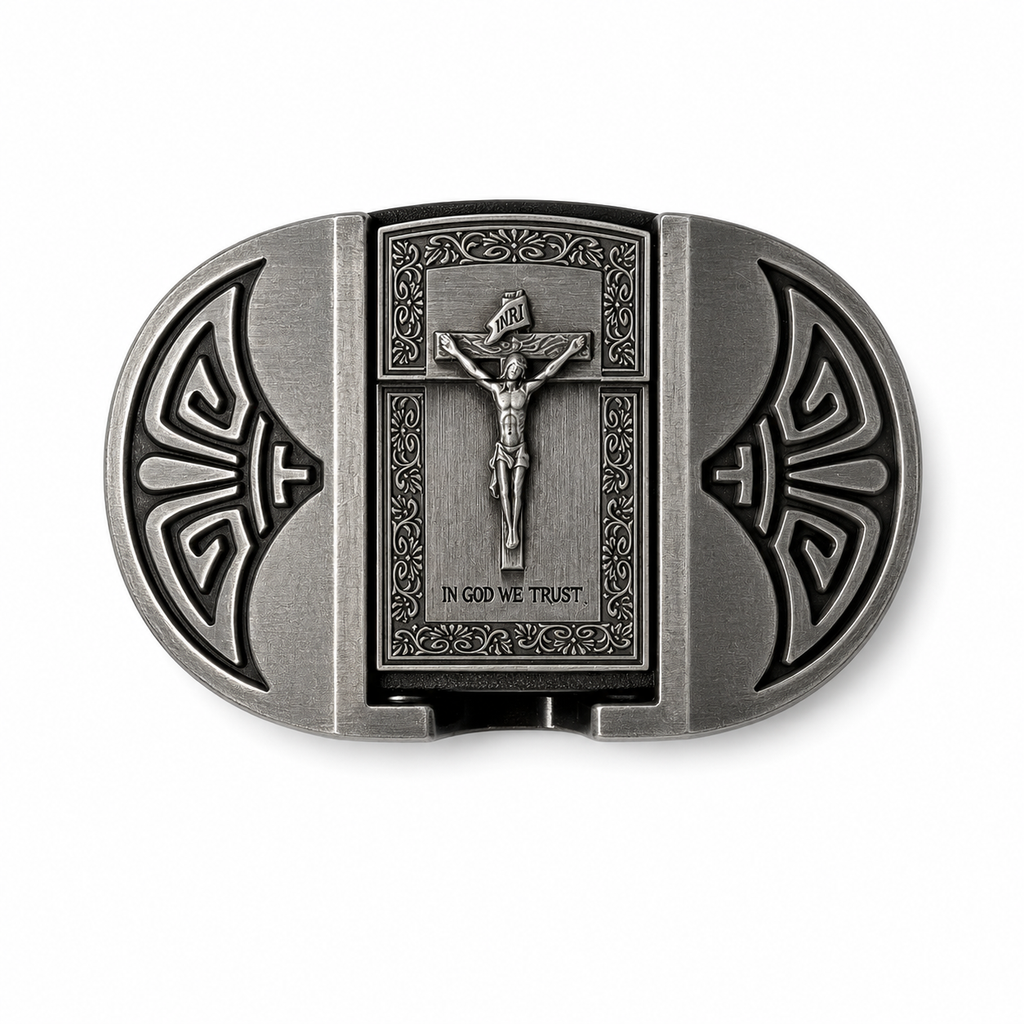 In God We Trust Lighter Belt