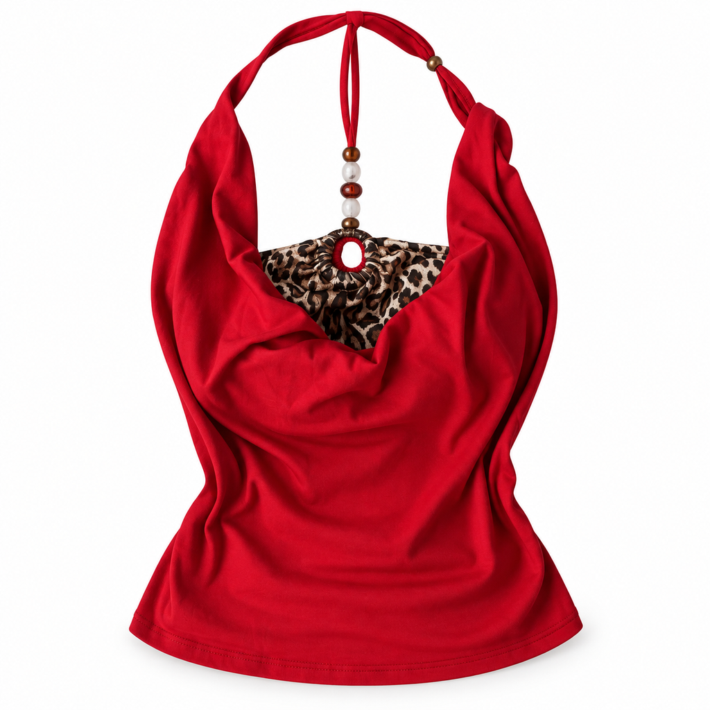 Wild Flame Halter Top