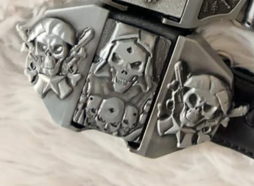 Skull Legion Lighter Belt