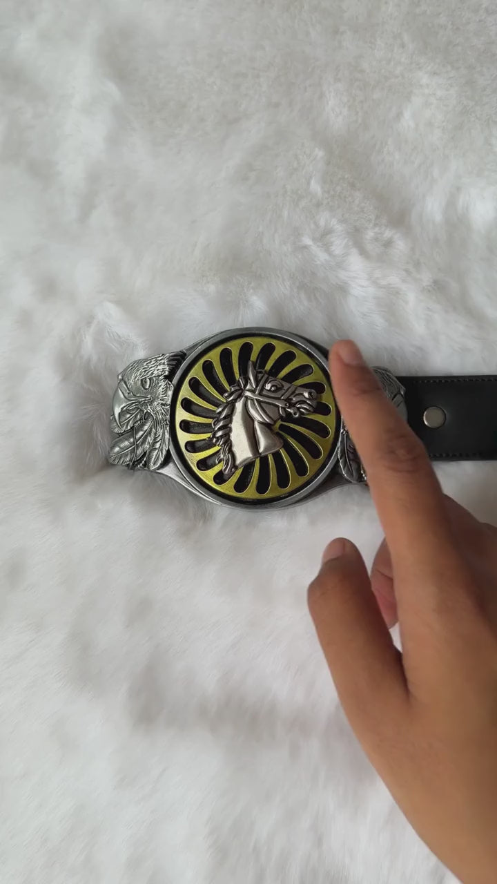 Iron Mustang Fidget Belt