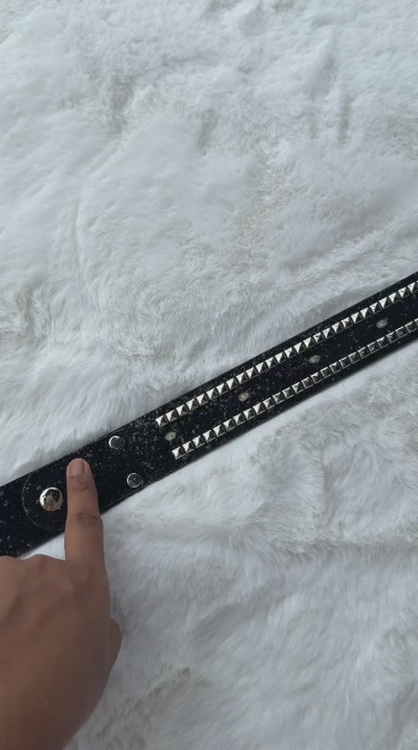 Neon Reaper LED Studded Belt