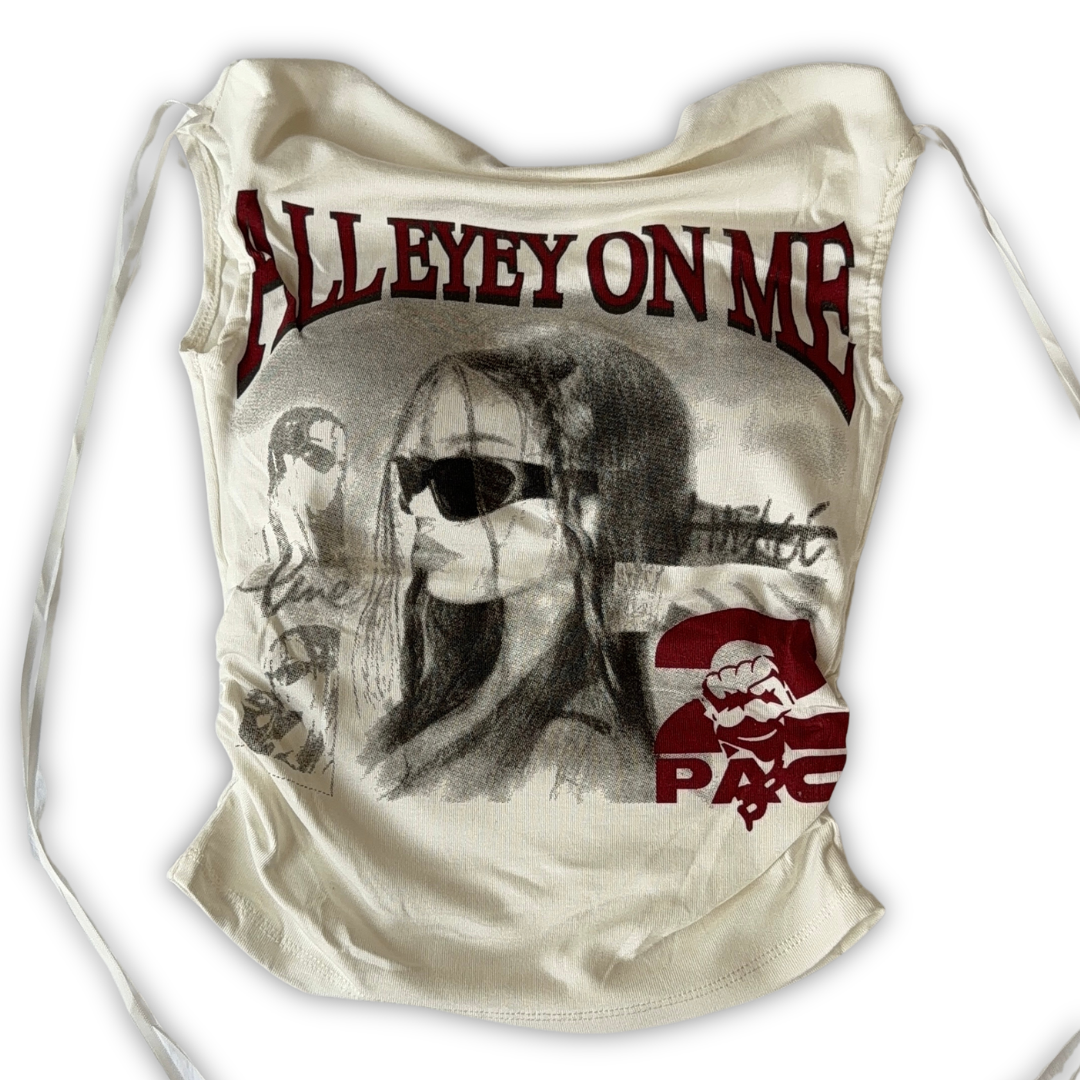 All Eyez On Me - Beige (Padded)